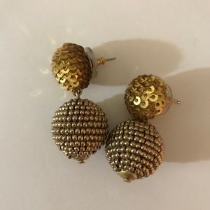 Jcrew gold earrings